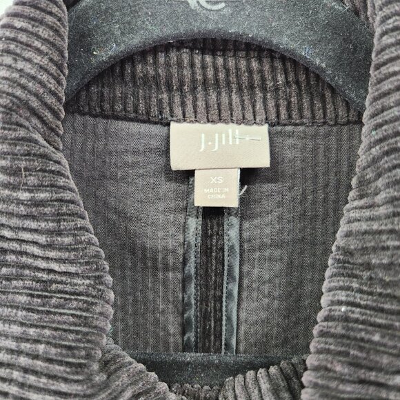 J Jill Corduroy Jacket Women's Oversized XS Button Front With Pockets - Picture 8 of 10